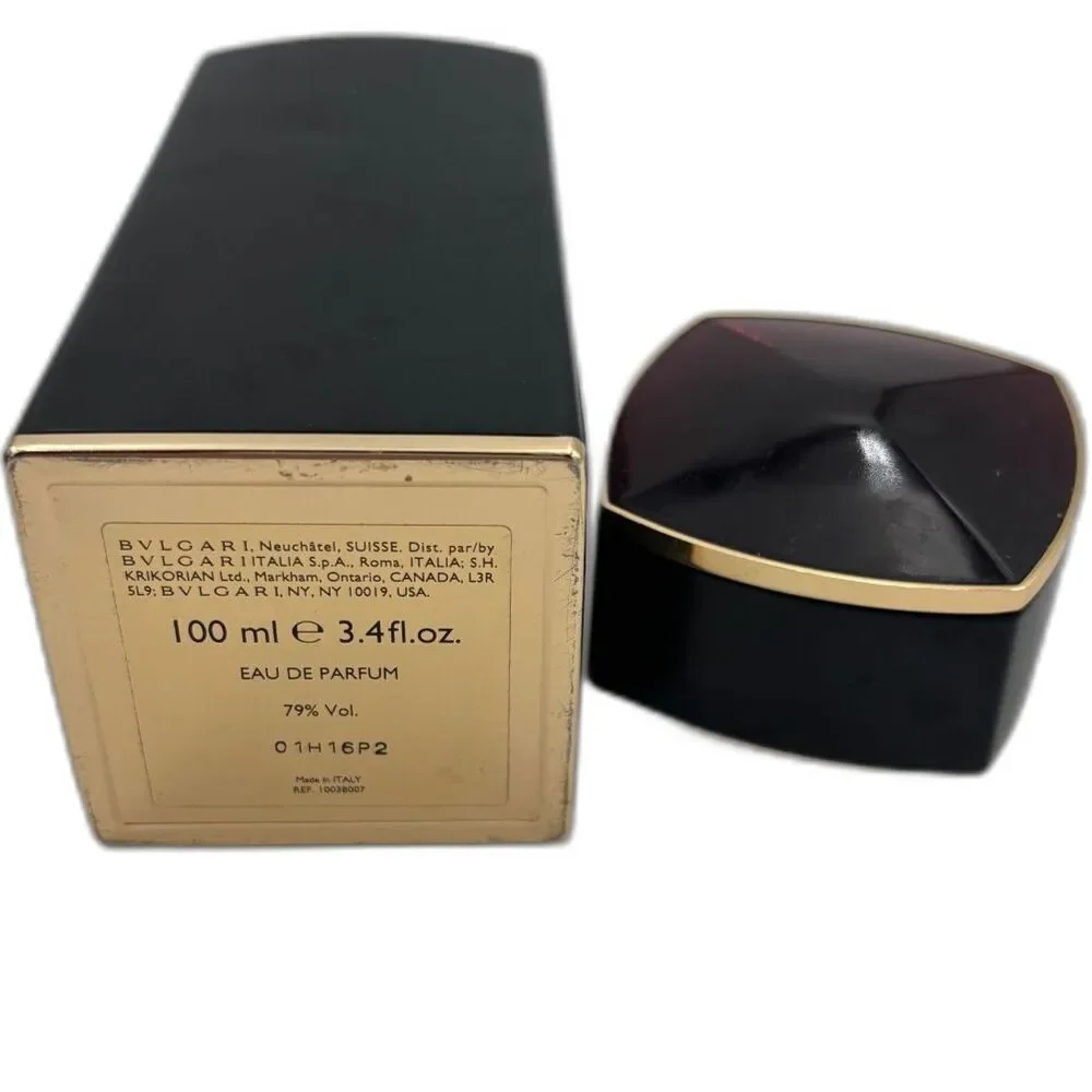 Men's BVLGARI Le Gemme Garanat EDP Spray 3.4fl oz-86% Full